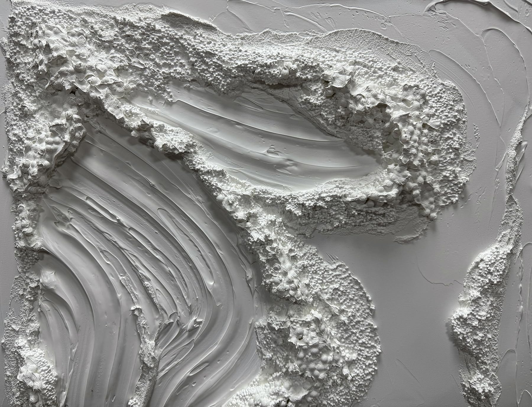Amazon.com: V-inspire Art,3D Textured Wave Canvas Wall Art, 24 x